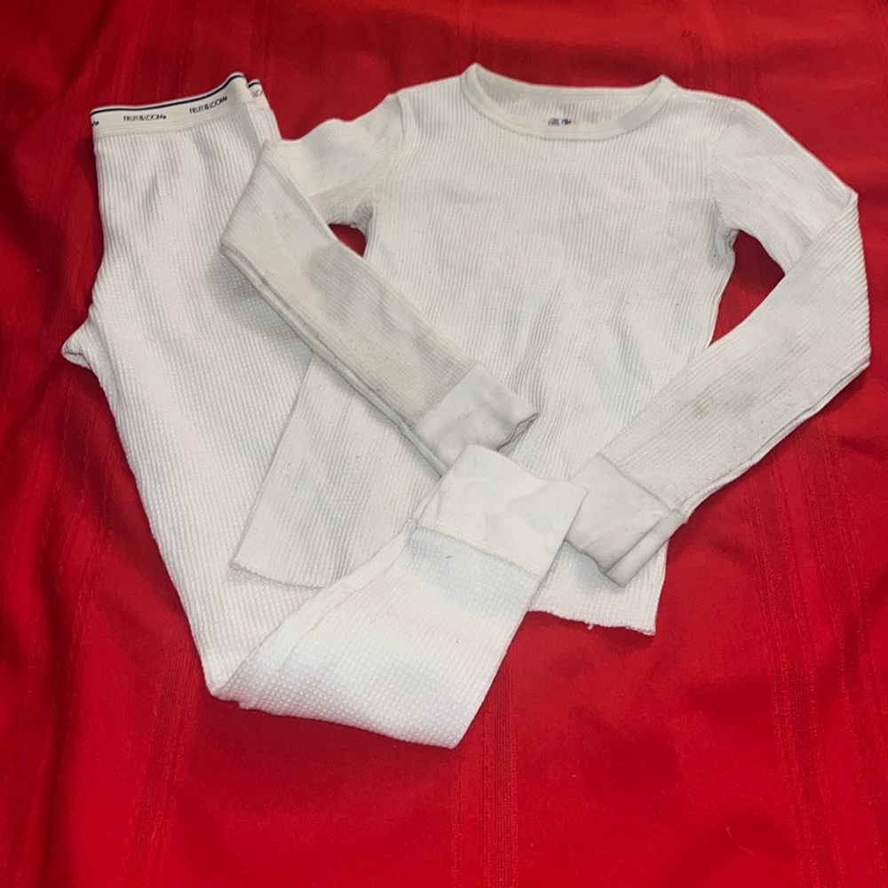 Large 10/12 Thermal Set Fruit of the Loom